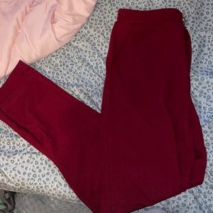 Straight leg dress pants